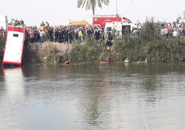 Accidente de autobus en Egipto deja 20 muertos
