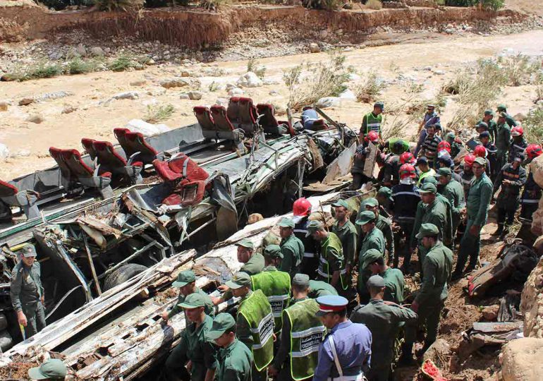 Al menos 11 muertos en un accidente de bus en Marruecos