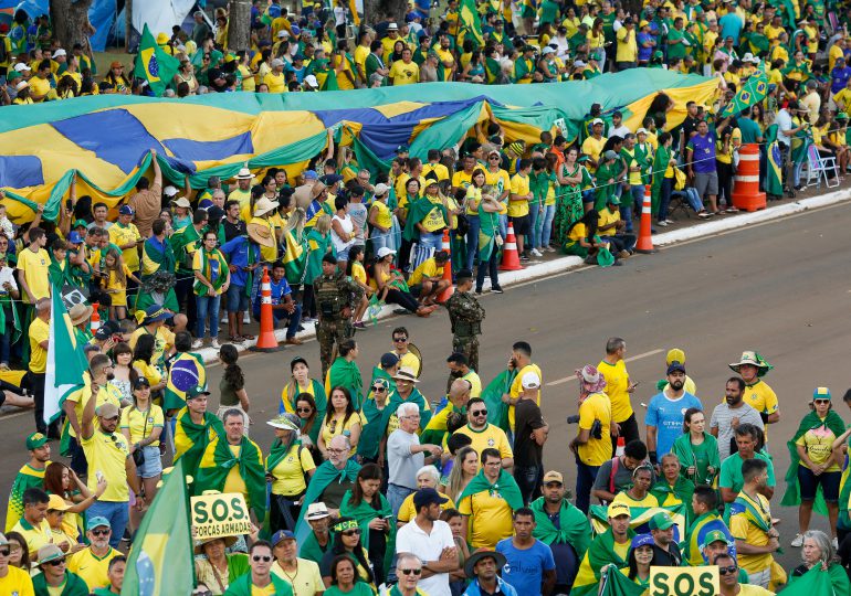 Refuerzan seguridad en Brasilia ante llamados de protestas bolsonaristas