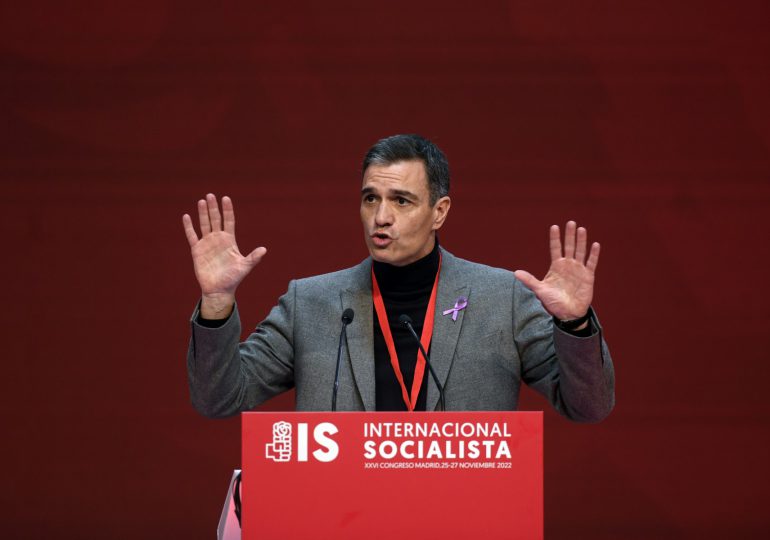 Pedro Sánchez es el nuevo presidente de la Internacional Socialista