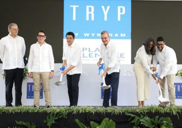 Abinader encabeza primer palazo de Tryp by Wyndham Playa Palenque con inversión de unos US$20 millones