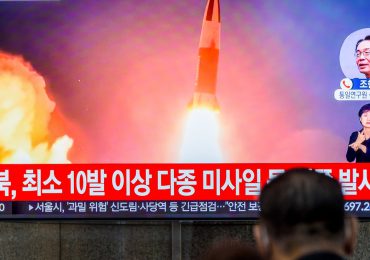 Corea del Norte lanza un misil balístico hacia el mar del Japón