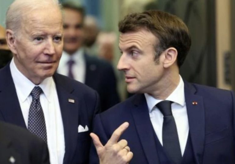 Tensión comercial ensombrece fastuosa y estratégica visita de Macron a la Casa Blanca
