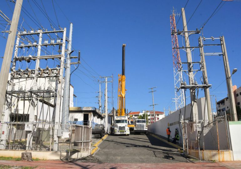 Edeeste informa interrupciones energéticas por trabajos para instalar nuevo transformador en Subestación de Gascue