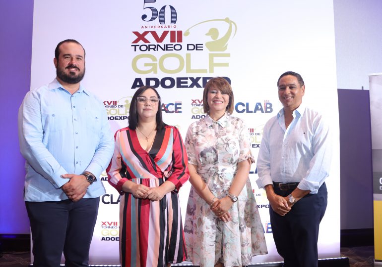 Anuncian XVII torneo Adoexpo será el 26 de noviembre en Punta Espada Golf Club, Cap Cana