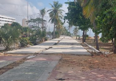 Trabajan en rescate de Malecón de SD con remozamiento de cuarta etapa