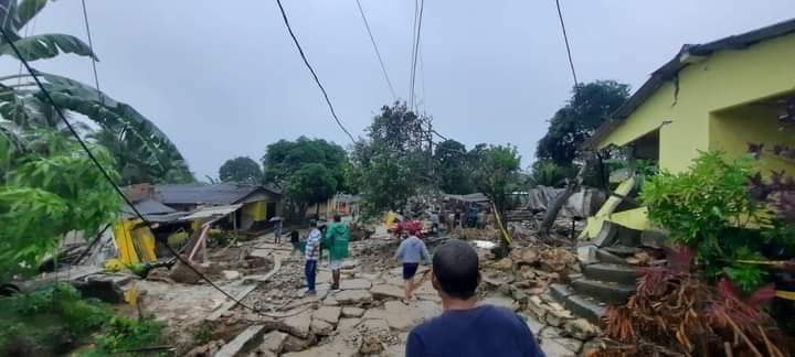 Reportan 70 viviendas destruidas ante lluvias en Colombia