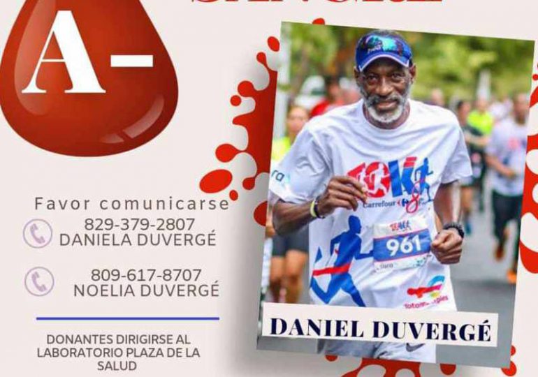 Solicitan sangre para el fotoreportero Daniel Duvergé