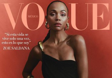 Zoe Saldana posa para la portada de Vogue México antes del lanzamiento de Avatar 2