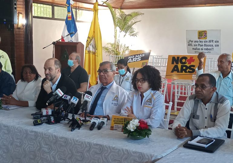 CMD ratifica marcha nacional contra las ARS y paro de 24 horas en clínicas y hospitales