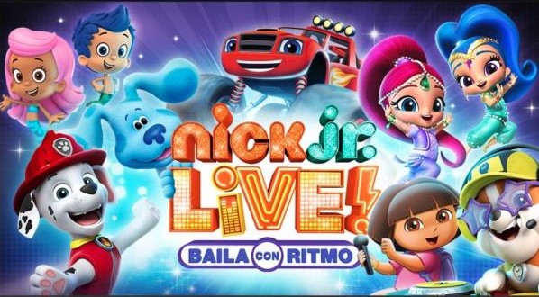 Llega a RD el show "Nick Jr. Live, Baila con ritmo", en un gran espectáculo en el Teatro Nacional