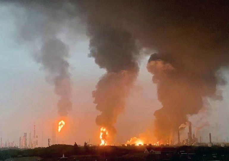 Explosión en una planta química del norte de China