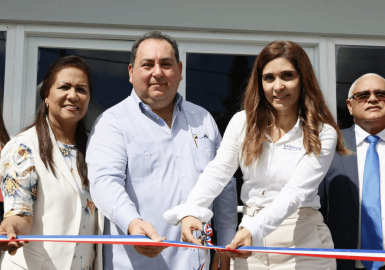 SNS y Barrick Pueblo Viejo inauguran Centro de Primer Nivel Zambrana, en Sánchez Ramírez