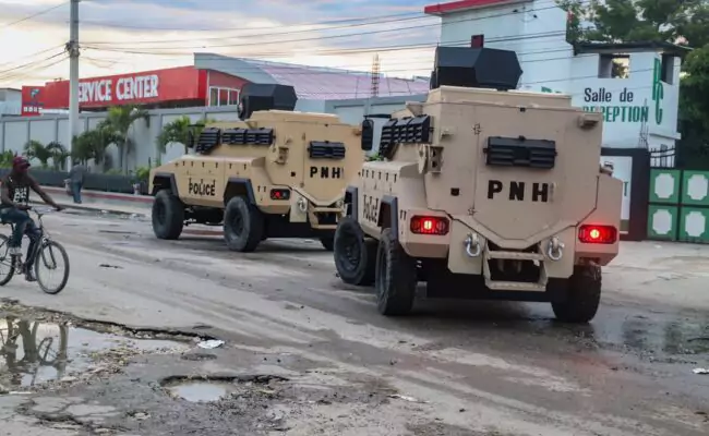 ¿Qué está pasando con los nuevos vehículos blindados de la Policía Nacional de Haití?