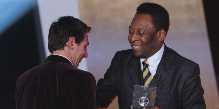 El título de Messi es "merecido" por su trayectoria, escribe Pelé en Instagram