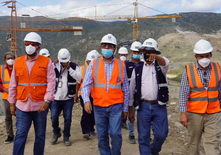 INDRHI mantiene cronograma al día en presa Montegrande; asegura trabajos no se detienen