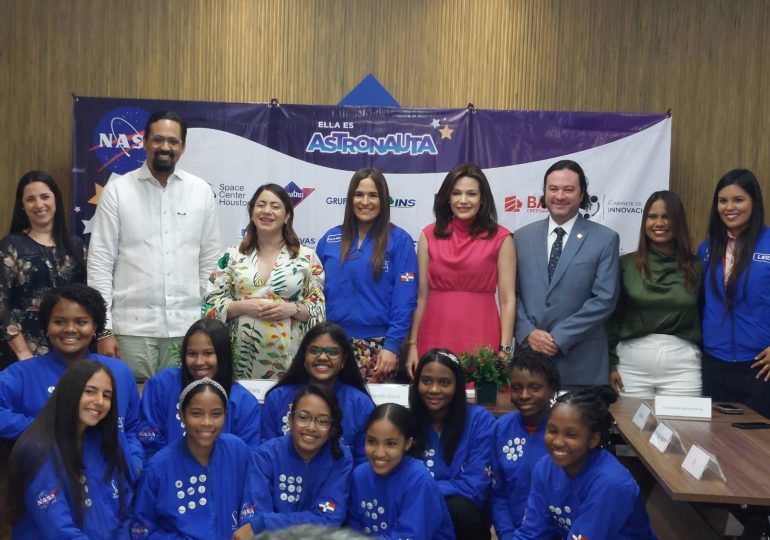 <em>Diez niñas dominicanas partirán a la NASA este domingo</em>