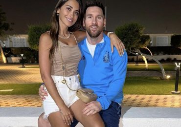 <em>Esposa e hijos de Messi lo visitan en concentración del equipo</em>