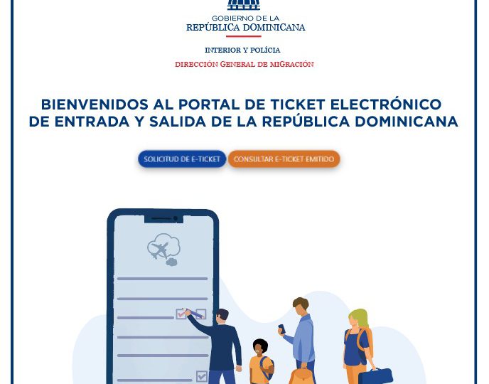 Migración logra mejoras en servicio Eticket entrada y salida del país con mayor tecnología