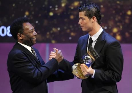 Cristiano Ronaldo dice que Pelé fue "fuente de inspiración para millones" de amantes del fútbol