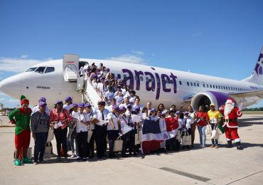 Arajet realiza vuelo de reconocimiento a La Romana desde Bogotá