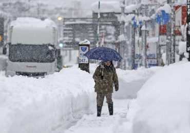 Diecisiete muertos en Japón a causa de fuertes nevadas