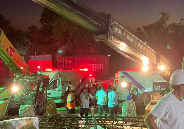 Un fallecido y cinco heridos tras derrumbe de un techo en construcción de un hotel en Cabeza de Toro