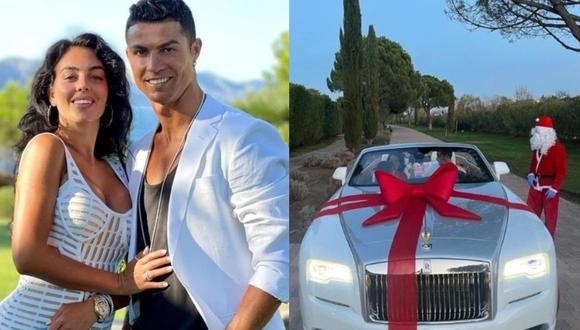 Video| Georgina Rodríguez le regala un lujoso auto de más de 300 mil euros a Cristiano Ronaldo