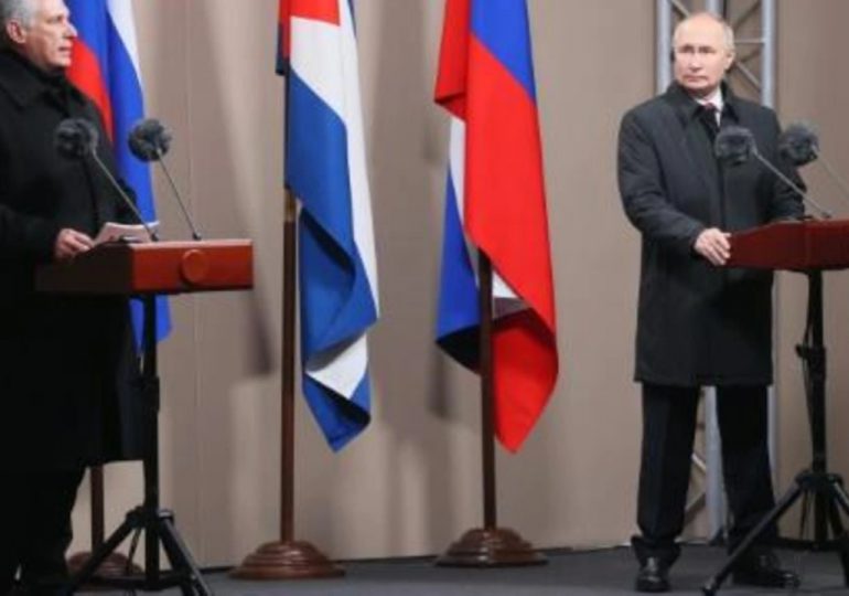 Putin y Díaz Canel fortalecerán "asociación estratégica" en 2023