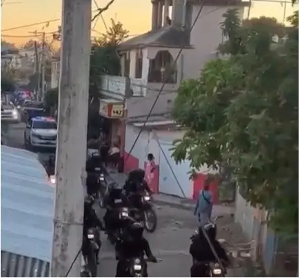 VIDEO | PN despliega gran contingente en Los Alcarrizos tras enfrentamiento que dejó 5 muertos