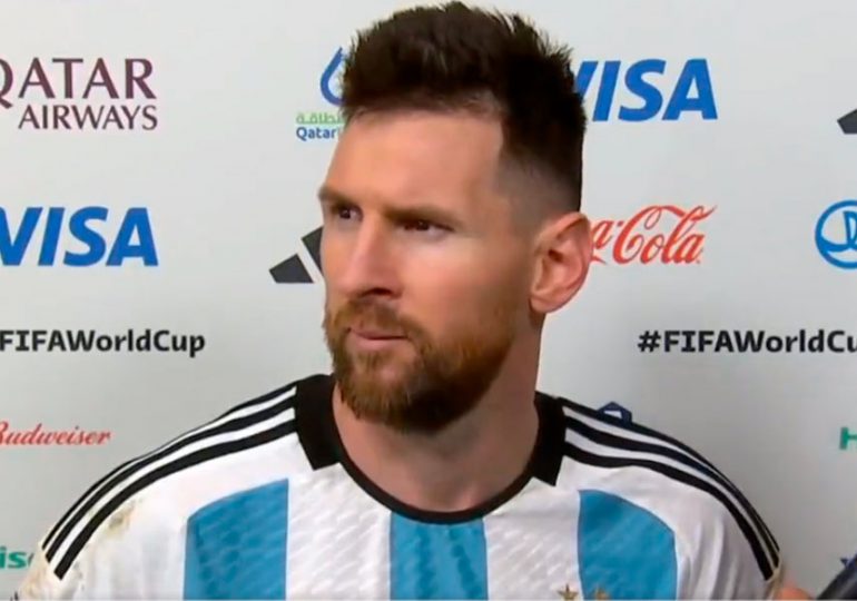 Furor comercial con el "¿Qué mirás, bobo?" de Messi en el Mundial