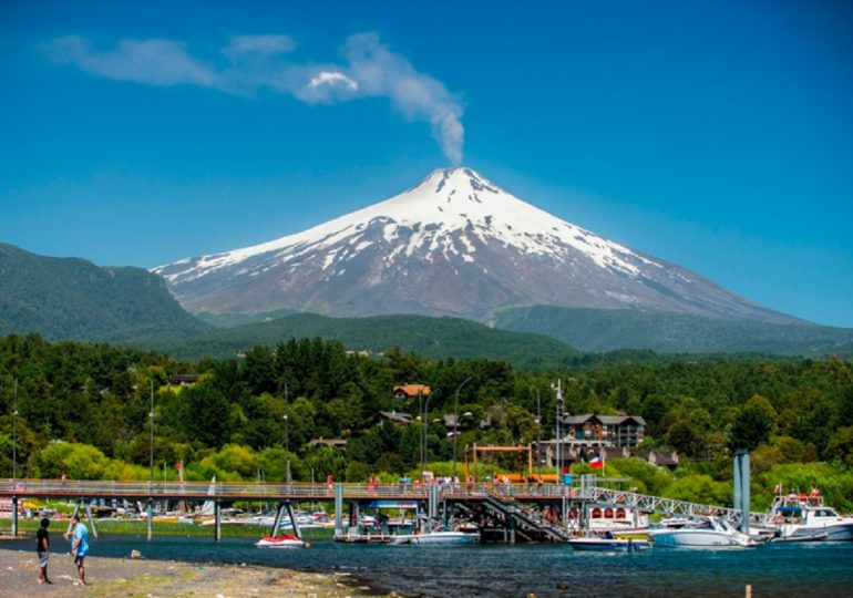 El volcán Villarrica pone en alerta a las autoridades de Chile