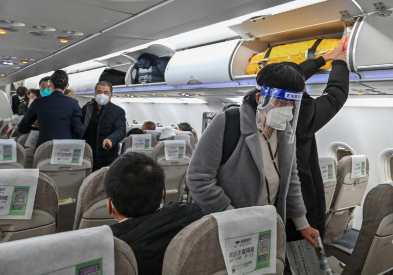 Imponer test de covid a viajeros procedentes de China es "ineficaz", asegura la IATA