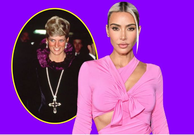 Kim Kardashian compra colgante usado por la princesa Diana