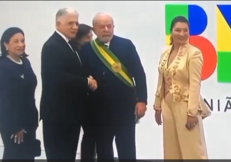 VIDEO | Eduardo Estrella encabeza delegación dominicana en investidura de Lula da Silva