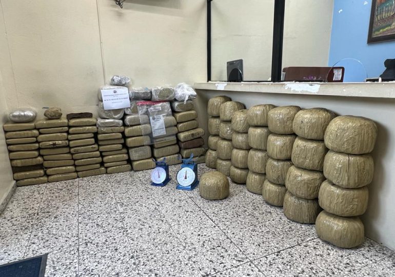 Ocupan 573 libras de marihuana en Santiago; Buscan al Viejo y a Manao