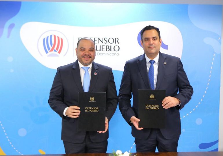 Defensor del Pueblo y Altice Dominicana firman acuerdo para promover la Constitución Animada