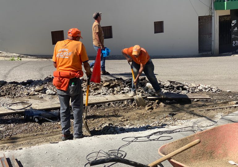Abel Martínez sigue construyendo nuevas obras dando respuestas en todo el municipio