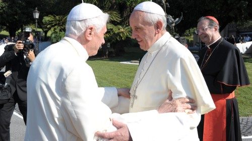 Encuentros de Benedicto XVI y Francisco: “Somos hermanos”