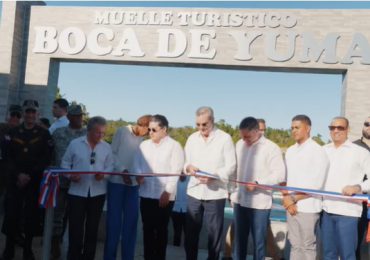 VIDEO | Gobierno inaugura nuevo muelle turístico y de pescadores en Boca de Yuma, Higüey