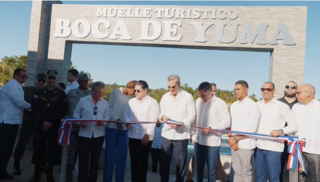 VIDEO | Gobierno inaugura nuevo muelle turístico y de pescadores en Boca de Yuma, Higüey