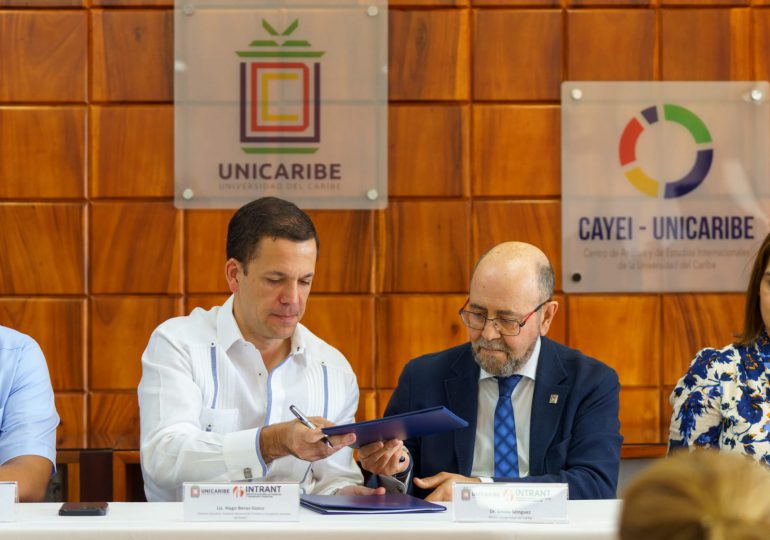 Intrant y Unicaribe unen esfuerzos para fortalecimiento de la movilidad segura y sostenible
