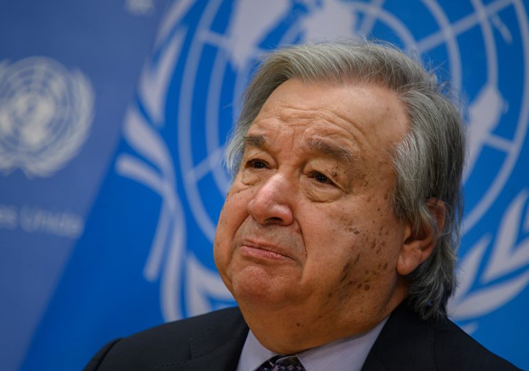 El mundo se dirige hacia una "guerra más amplia", alerta jefe de la ONU