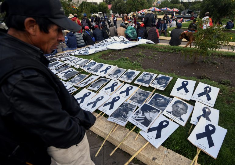Fiscalía de Perú investiga fuerzas de seguridad por muerte de manifestantes
