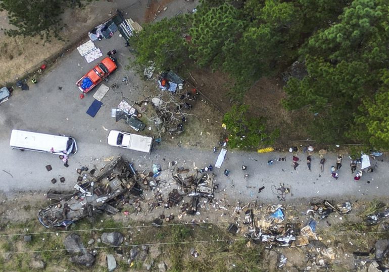 Reportan 39 muertos en accidente de autobús que trasladaba migrantes en Panamá
