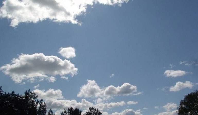 ONAMET pronostica un ambiente de nubes dispersas y reducidas lluvias