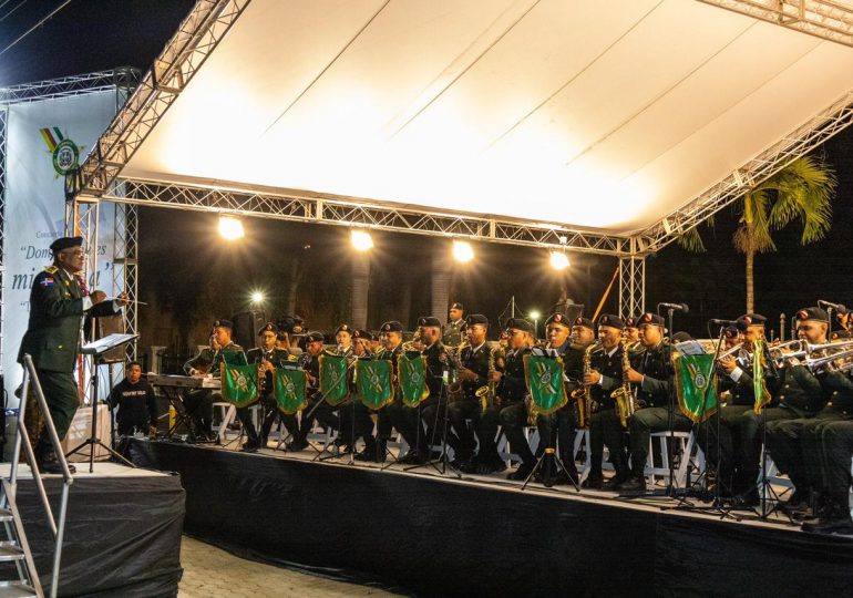 Comandancia General del Ejército realiza concierto patriótico “Dominicana es mi Patria” en Dajabón