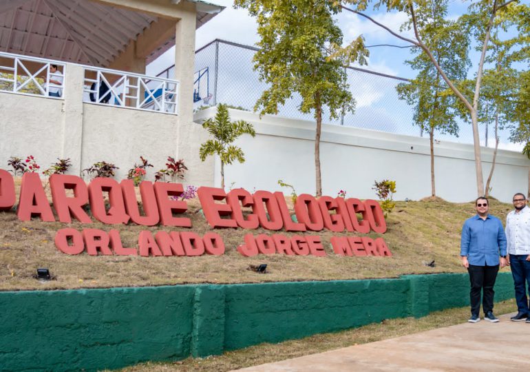 GALERÍA | Alcaldía de El Seibo inaugura Parque Ecológico Orlando Jorge Mera