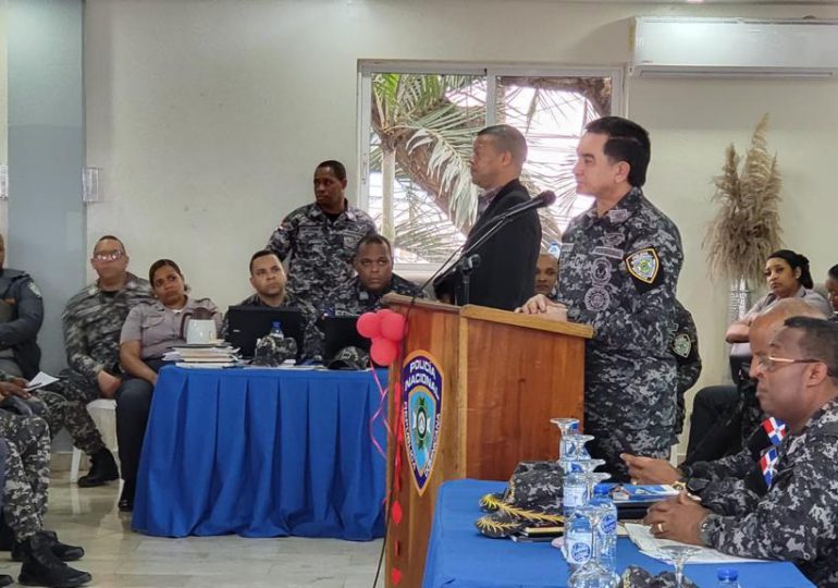 Director PN reafirma compromiso de la Policía Nacional en la garantía de la seguridad ciudadana