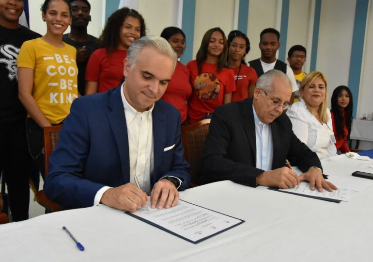 Ministerio de Trabajo e Inspectoría Salesiana de las Antillas firman Carta de intención para fomento del empleo